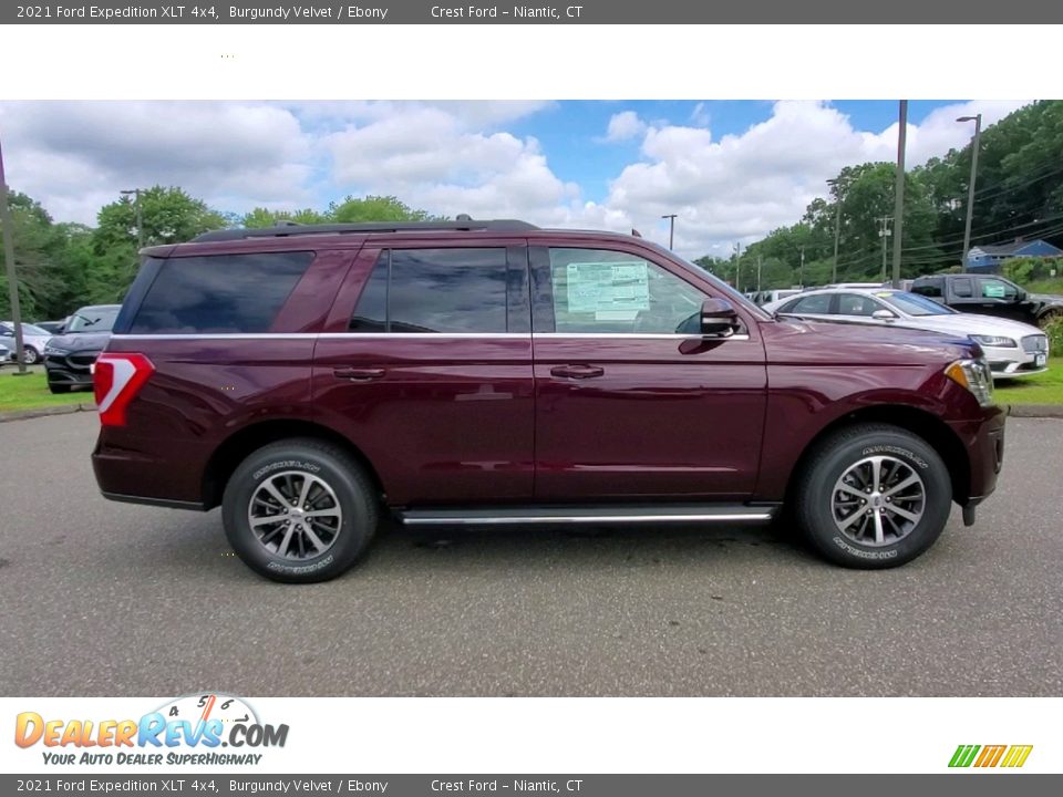 Burgundy Velvet 2021 Ford Expedition XLT 4x4 Photo #8