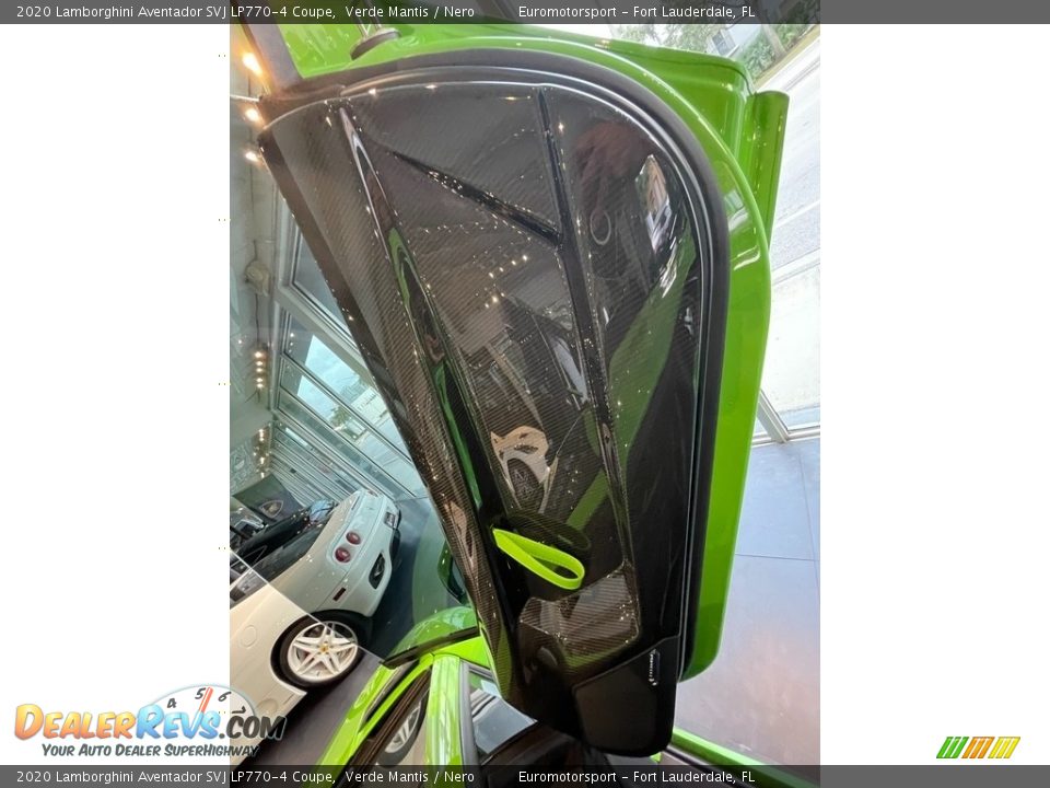 2020 Lamborghini Aventador SVJ LP770-4 Coupe Verde Mantis / Nero Photo #37