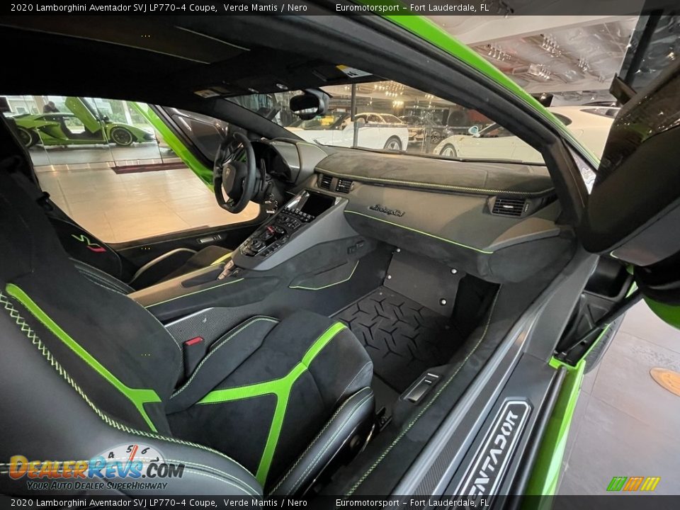 Nero Interior - 2020 Lamborghini Aventador SVJ LP770-4 Coupe Photo #39