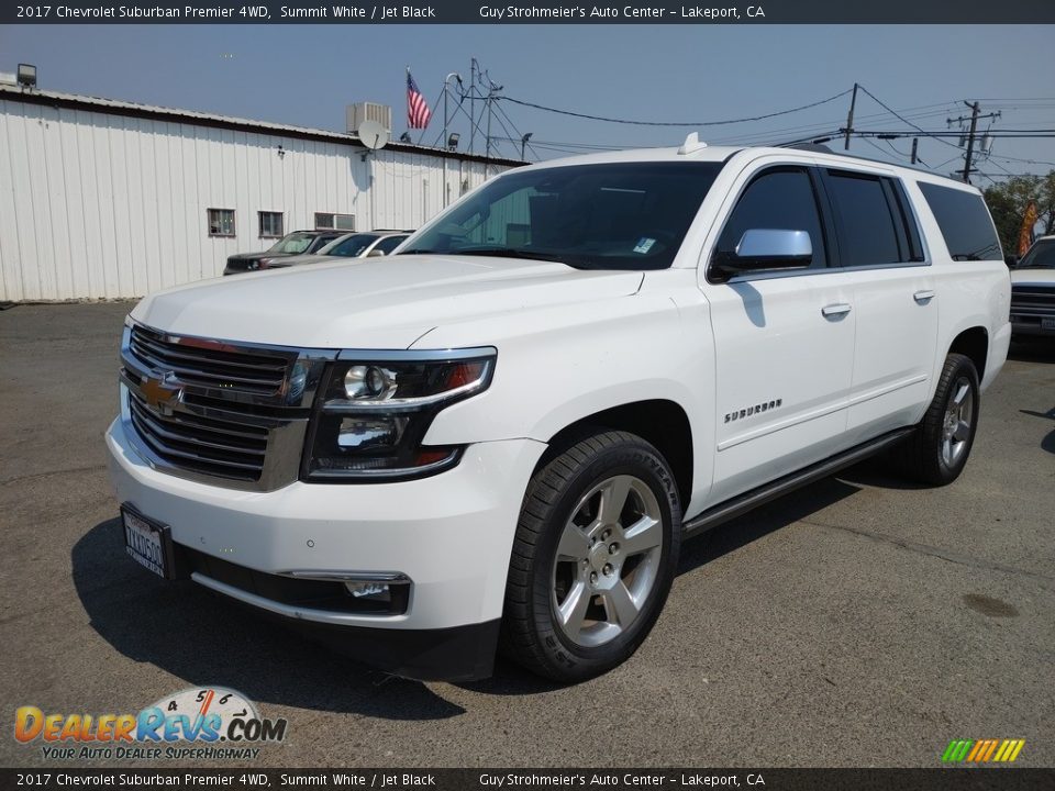 2017 Chevrolet Suburban Premier 4WD Summit White / Jet Black Photo #3