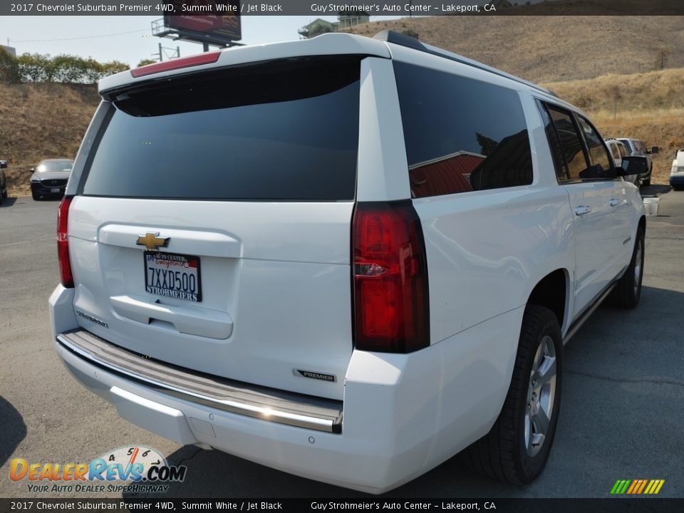 2017 Chevrolet Suburban Premier 4WD Summit White / Jet Black Photo #4