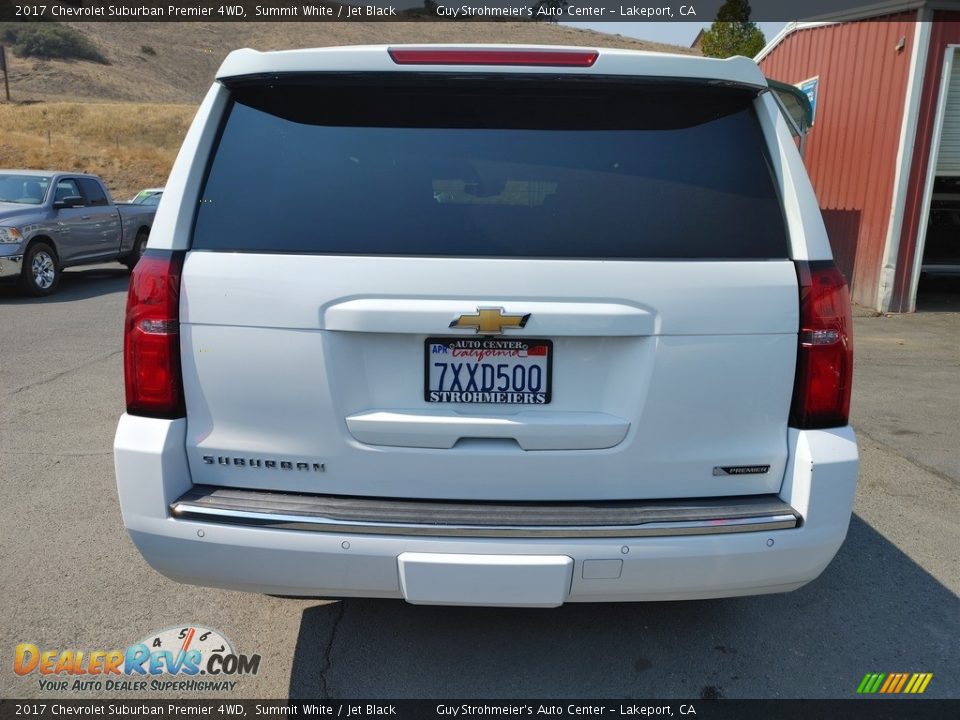 2017 Chevrolet Suburban Premier 4WD Summit White / Jet Black Photo #5