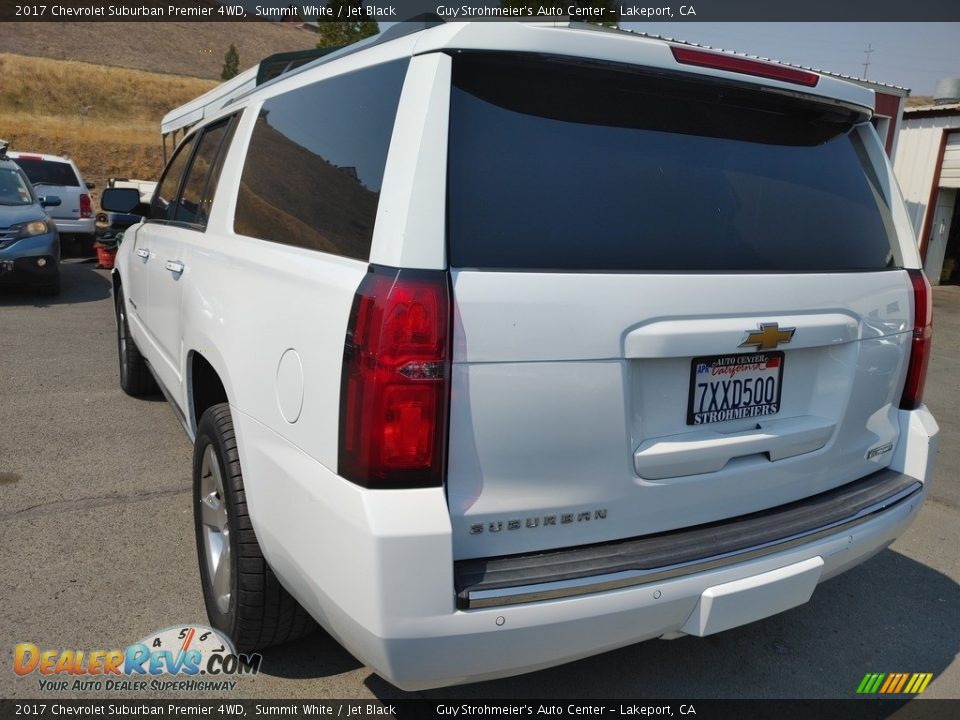 2017 Chevrolet Suburban Premier 4WD Summit White / Jet Black Photo #6