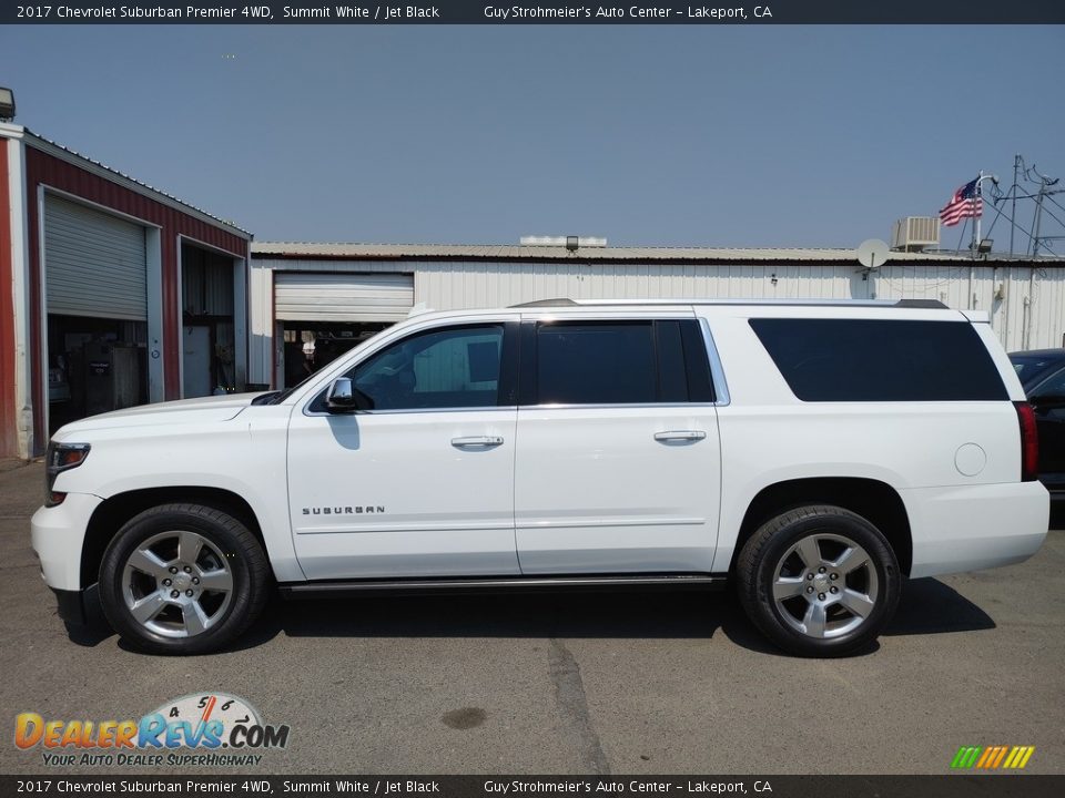 2017 Chevrolet Suburban Premier 4WD Summit White / Jet Black Photo #7