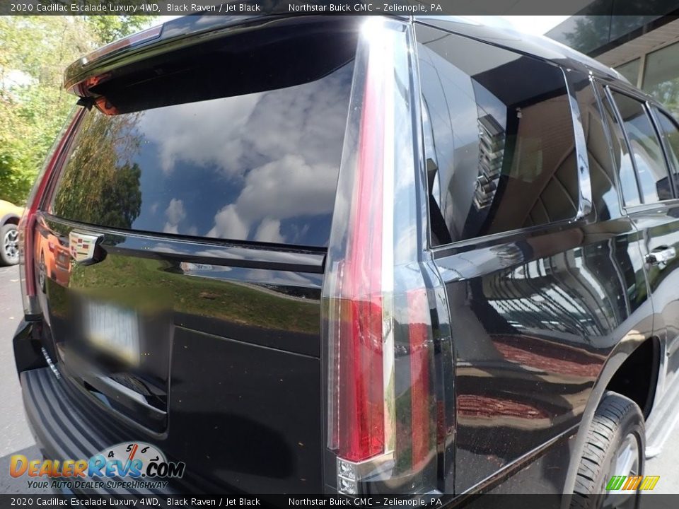 2020 Cadillac Escalade Luxury 4WD Black Raven / Jet Black Photo #6