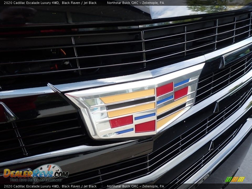 2020 Cadillac Escalade Luxury 4WD Black Raven / Jet Black Photo #8