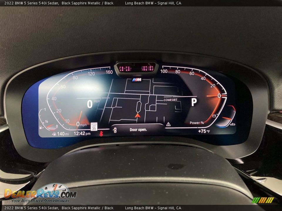 2022 BMW 5 Series 540i Sedan Gauges Photo #17