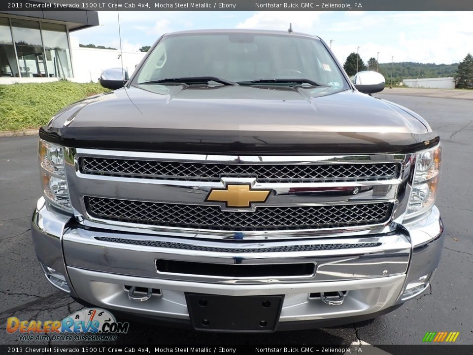 2013 Chevrolet Silverado 1500 LT Crew Cab 4x4 Mocha Steel Metallic / Ebony Photo #3