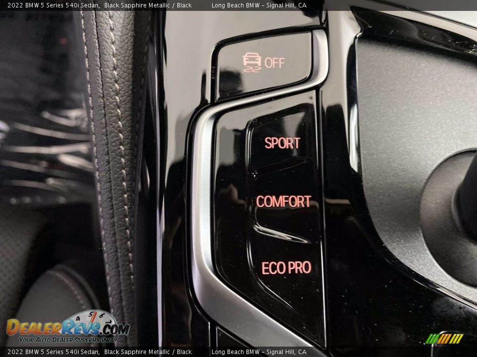 Controls of 2022 BMW 5 Series 540i Sedan Photo #23