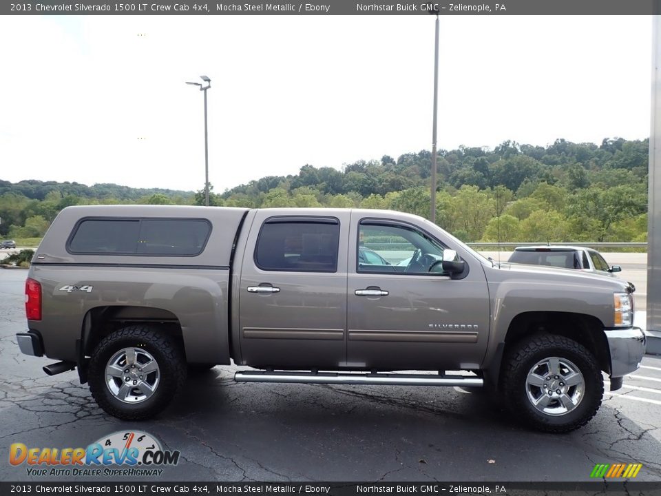 2013 Chevrolet Silverado 1500 LT Crew Cab 4x4 Mocha Steel Metallic / Ebony Photo #5