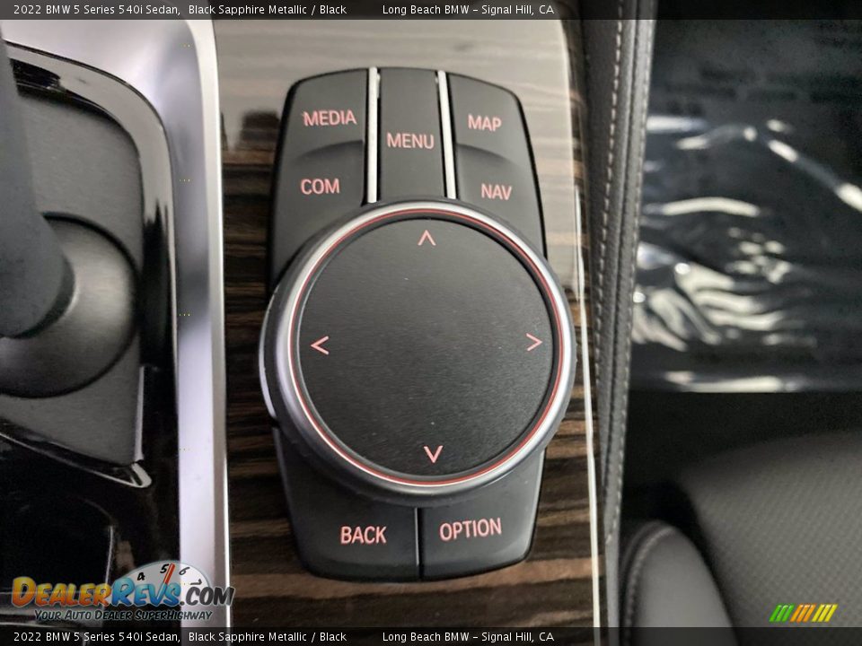 Controls of 2022 BMW 5 Series 540i Sedan Photo #24