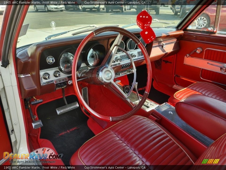 Red/White Interior - 1965 AMC Rambler Marlin Photo #9