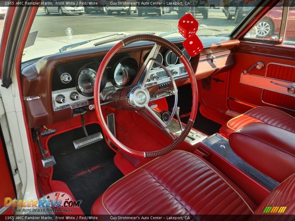 Red/White Interior - 1965 AMC Rambler Marlin Photo #9