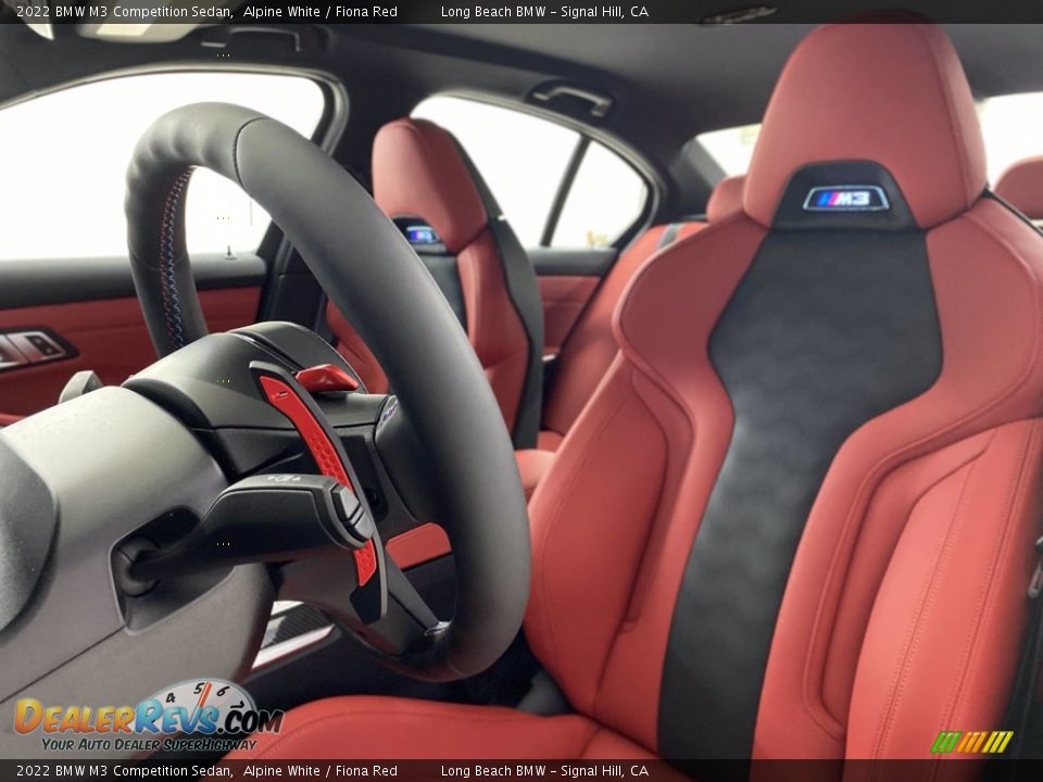 Front Seat of 2022 BMW M3 Competition Sedan Photo #13