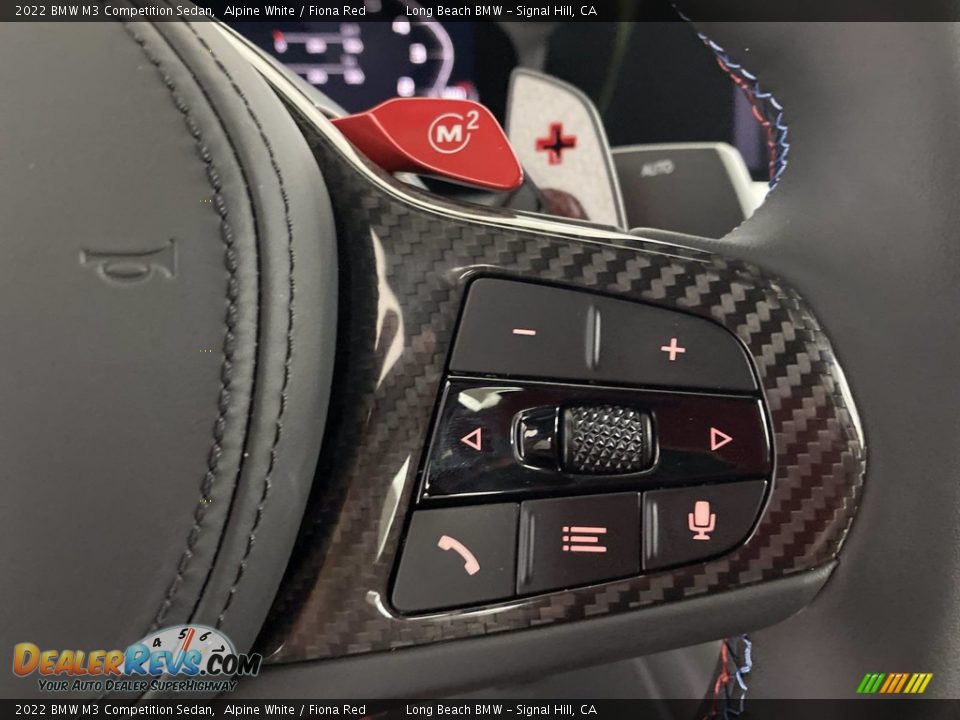 2022 BMW M3 Competition Sedan Steering Wheel Photo #16