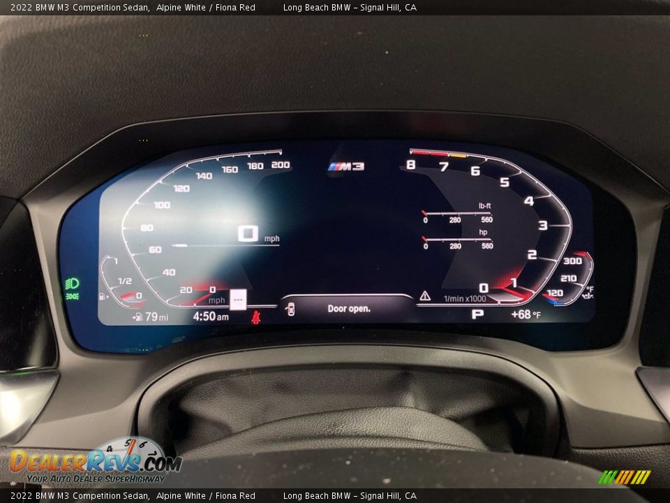 2022 BMW M3 Competition Sedan Gauges Photo #17