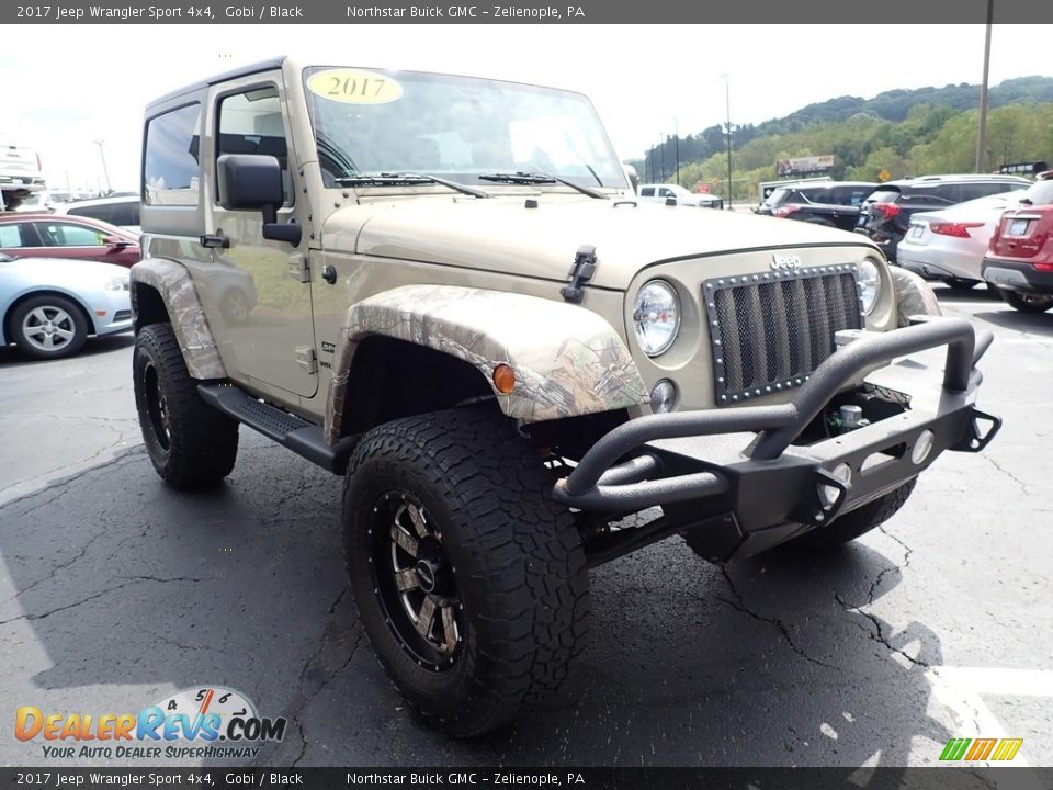 2017 Jeep Wrangler Sport 4x4 Gobi / Black Photo #4