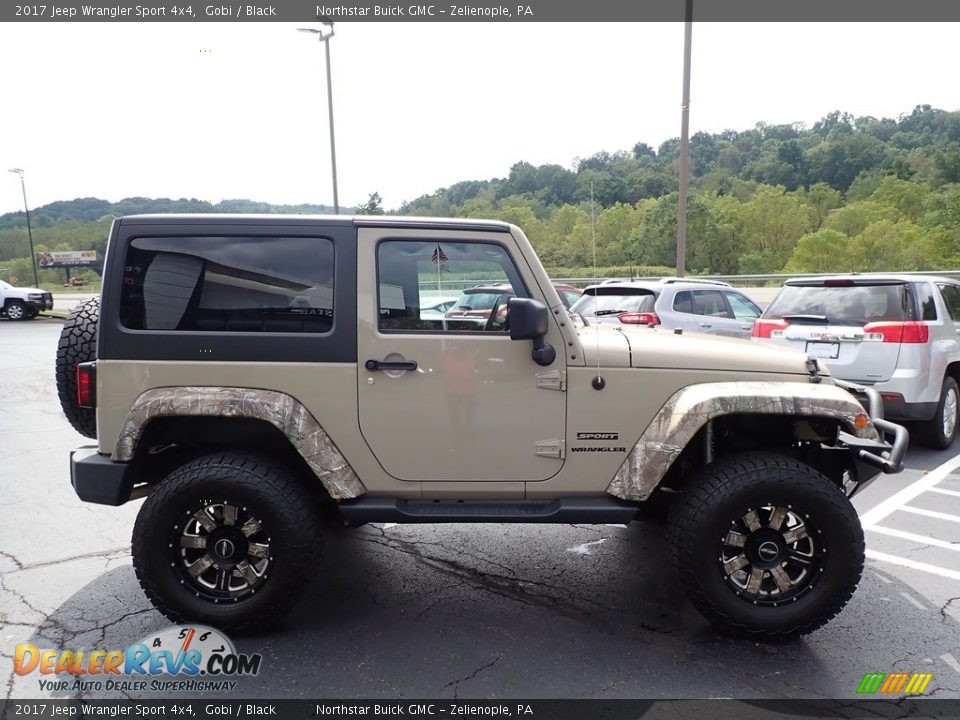 2017 Jeep Wrangler Sport 4x4 Gobi / Black Photo #5