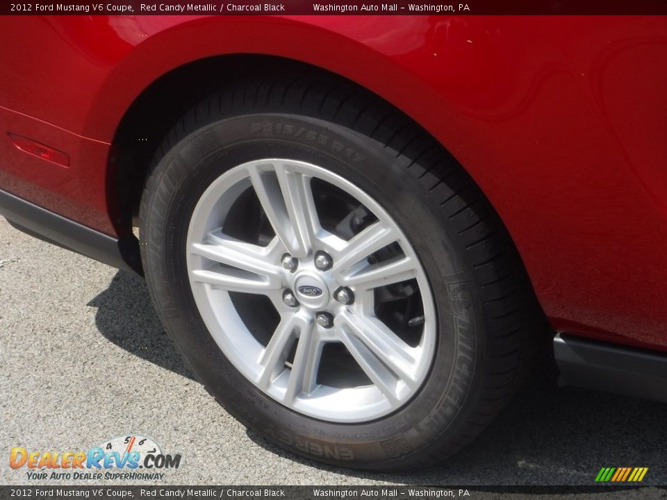 2012 Ford Mustang V6 Coupe Red Candy Metallic / Charcoal Black Photo #3