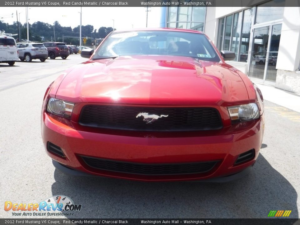 2012 Ford Mustang V6 Coupe Red Candy Metallic / Charcoal Black Photo #5