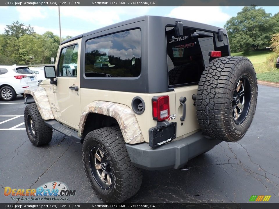 2017 Jeep Wrangler Sport 4x4 Gobi / Black Photo #12