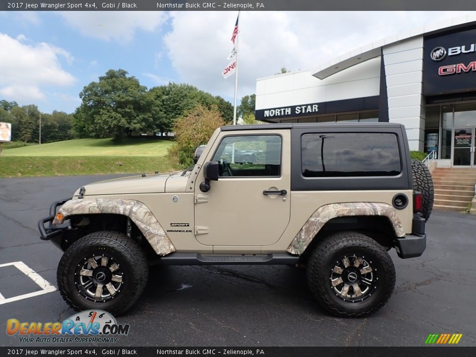 2017 Jeep Wrangler Sport 4x4 Gobi / Black Photo #13