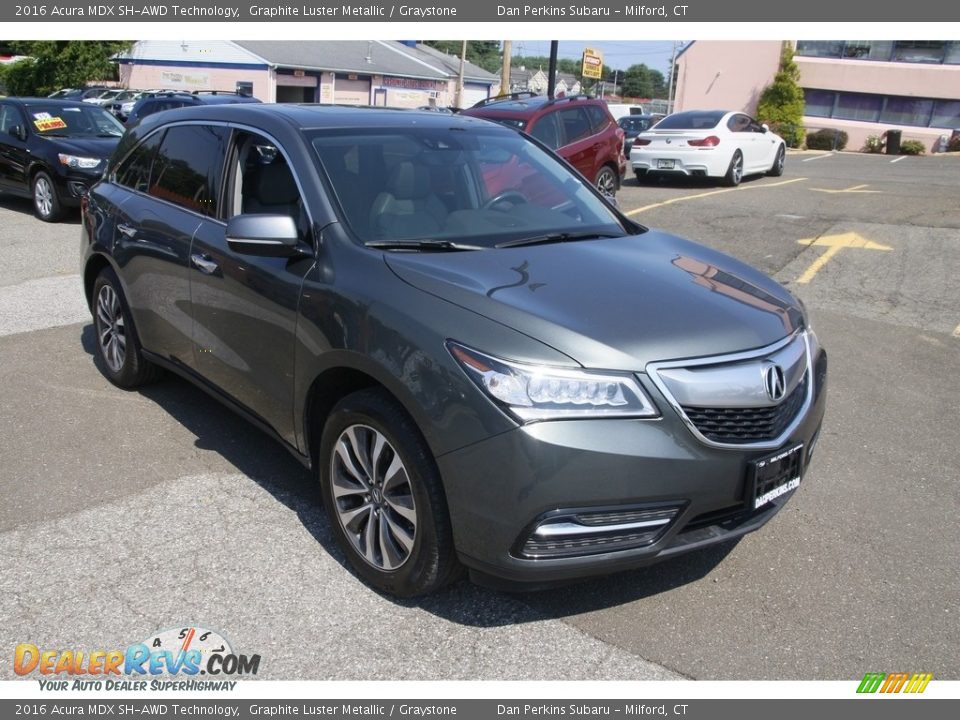 Front 3/4 View of 2016 Acura MDX SH-AWD Technology Photo #3