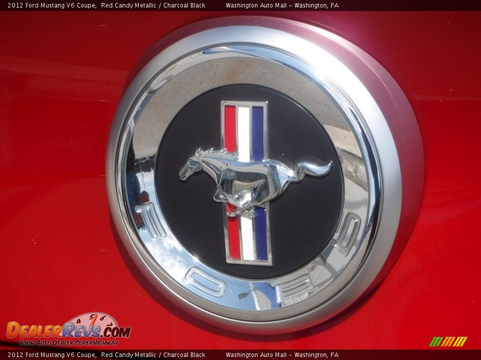 2012 Ford Mustang V6 Coupe Red Candy Metallic / Charcoal Black Photo #11