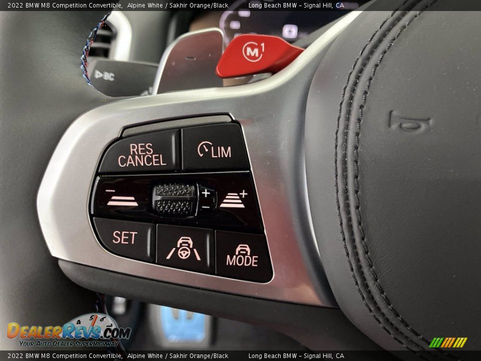 2022 BMW M8 Competition Convertible Steering Wheel Photo #15