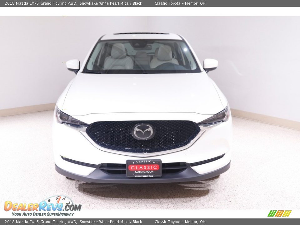 2018 Mazda CX-5 Grand Touring AWD Snowflake White Pearl Mica / Black Photo #2