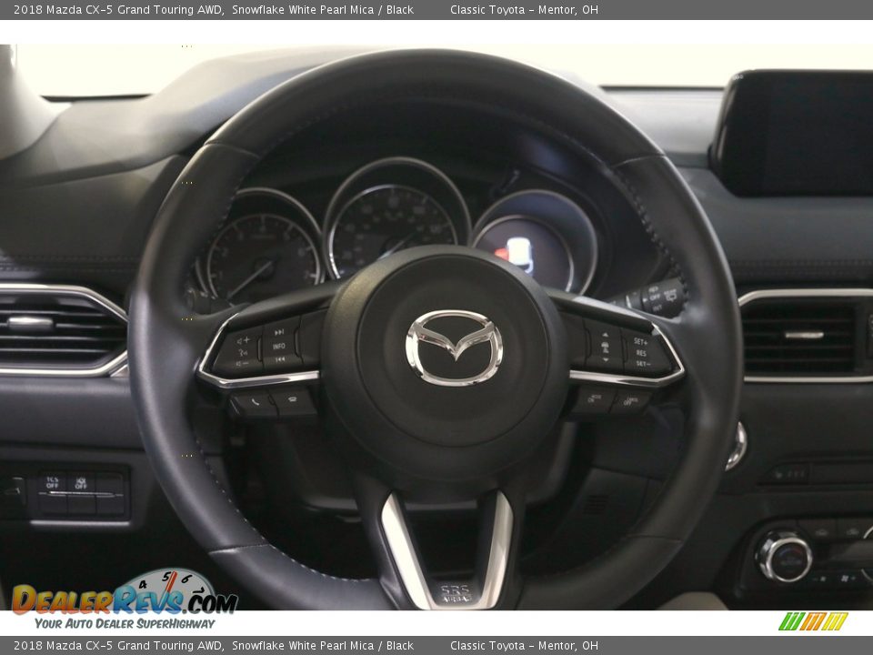 2018 Mazda CX-5 Grand Touring AWD Snowflake White Pearl Mica / Black Photo #7