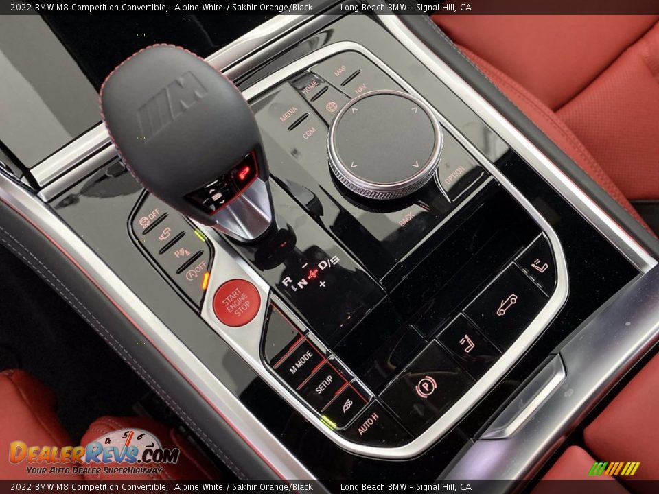 2022 BMW M8 Competition Convertible Shifter Photo #22