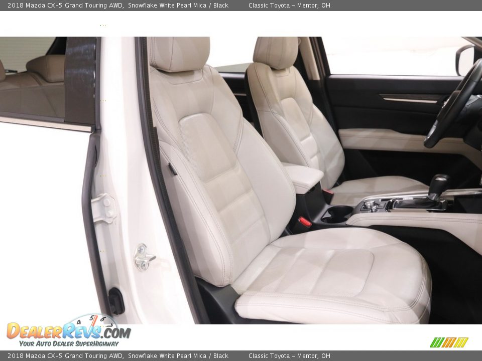 2018 Mazda CX-5 Grand Touring AWD Snowflake White Pearl Mica / Black Photo #14