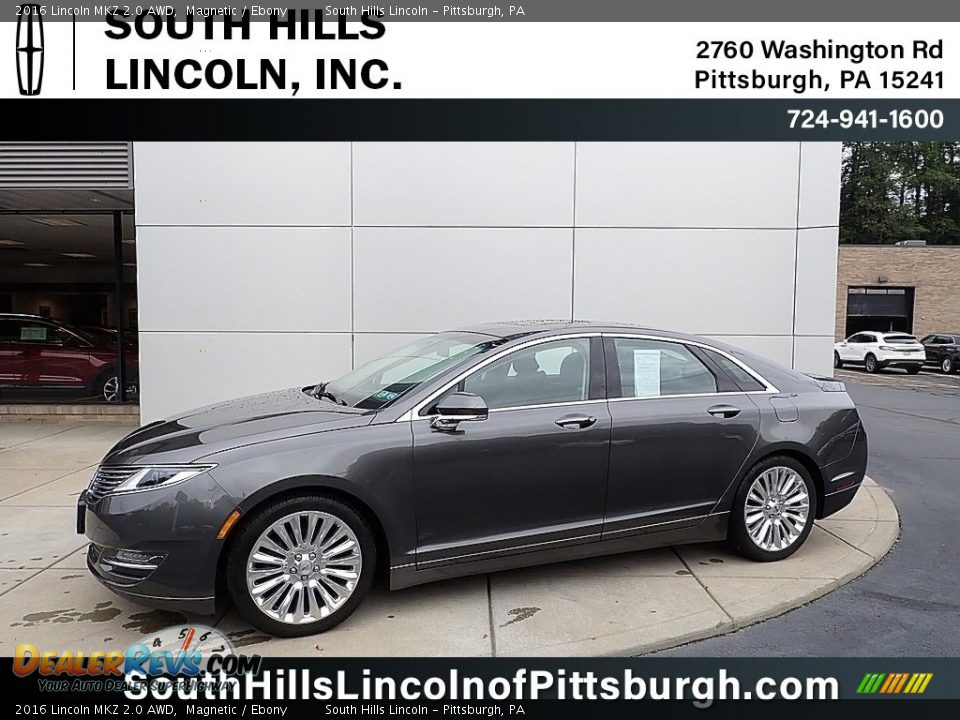 2016 Lincoln MKZ 2.0 AWD Magnetic / Ebony Photo #1