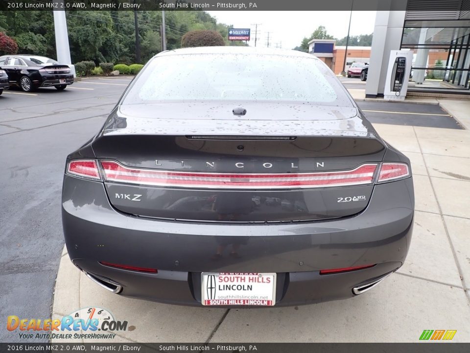 2016 Lincoln MKZ 2.0 AWD Magnetic / Ebony Photo #4