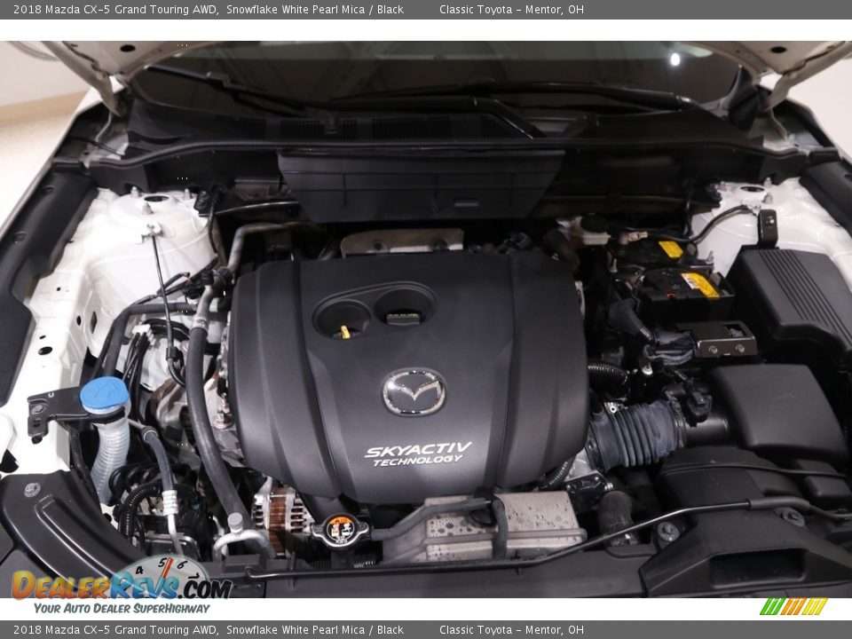 2018 Mazda CX-5 Grand Touring AWD Snowflake White Pearl Mica / Black Photo #18