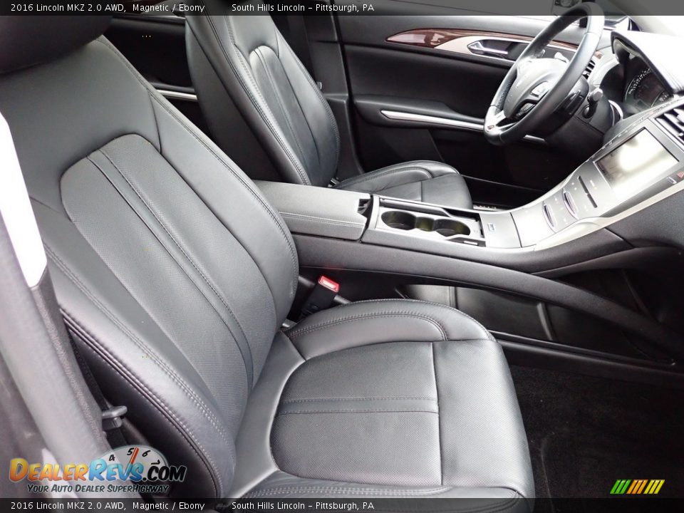 Front Seat of 2016 Lincoln MKZ 2.0 AWD Photo #11