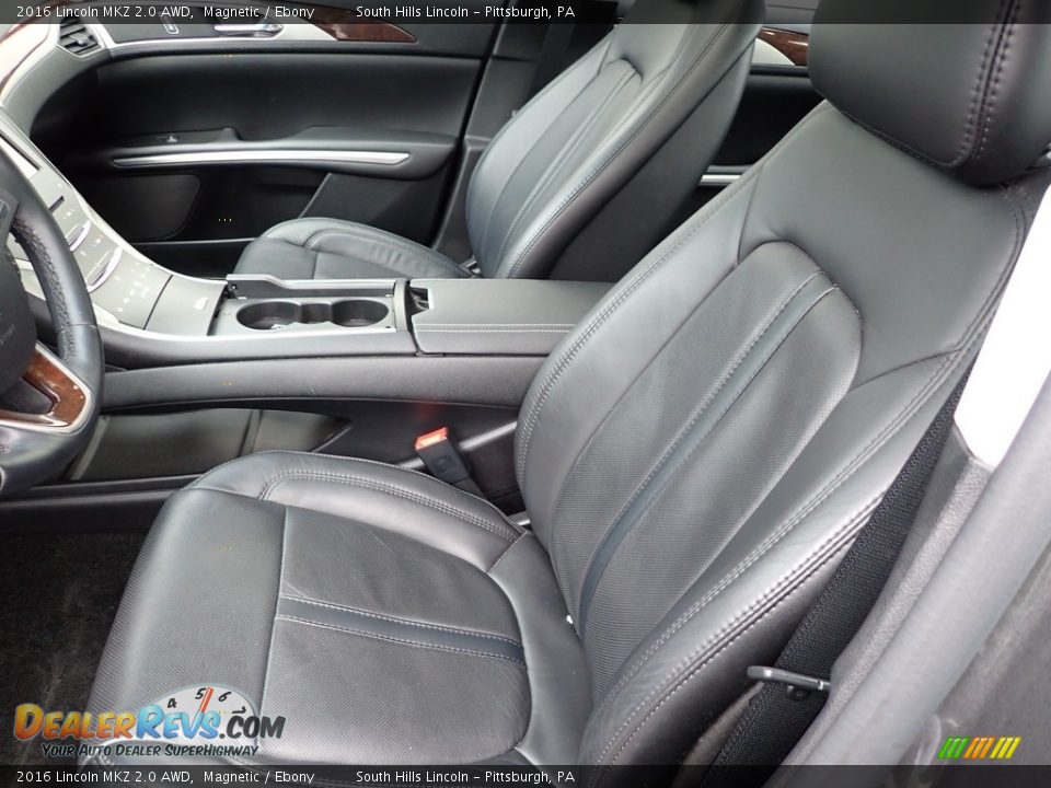 Front Seat of 2016 Lincoln MKZ 2.0 AWD Photo #15