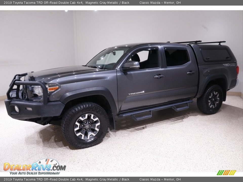2019 Toyota Tacoma TRD Off-Road Double Cab 4x4 Magnetic Gray Metallic / Black Photo #3