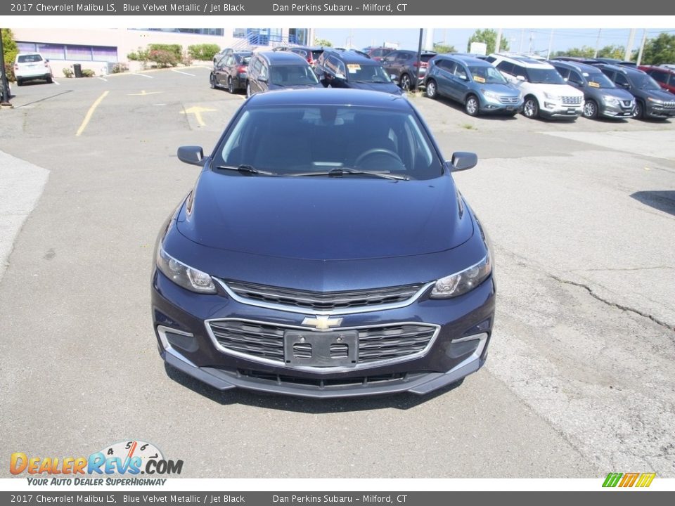 2017 Chevrolet Malibu LS Blue Velvet Metallic / Jet Black Photo #2