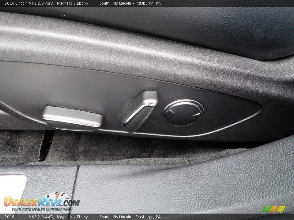 Front Seat of 2016 Lincoln MKZ 2.0 AWD Photo #19