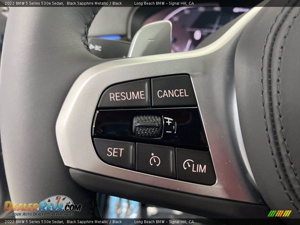 2022 BMW 5 Series 530e Sedan Steering Wheel Photo #15