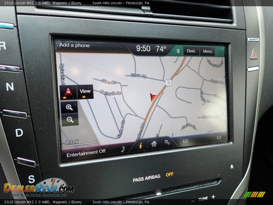 Navigation of 2016 Lincoln MKZ 2.0 AWD Photo #21