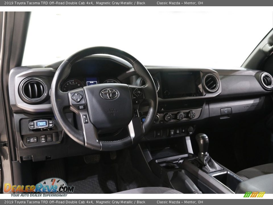 2019 Toyota Tacoma TRD Off-Road Double Cab 4x4 Magnetic Gray Metallic / Black Photo #7