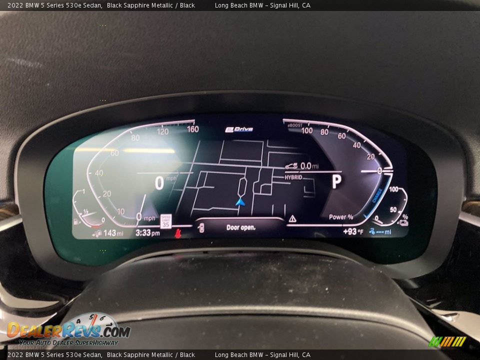 2022 BMW 5 Series 530e Sedan Gauges Photo #17