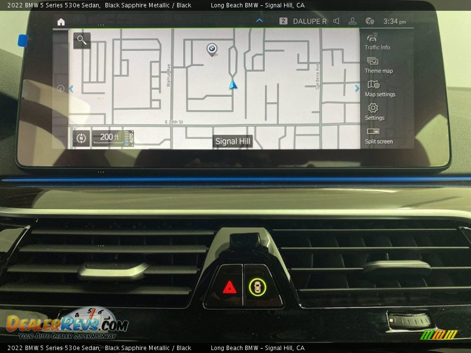 Navigation of 2022 BMW 5 Series 530e Sedan Photo #19