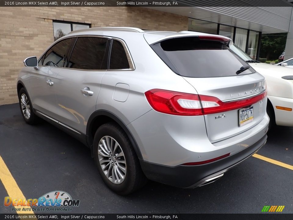 2016 Lincoln MKX Select AWD Ingot Silver / Cappuccino Photo #2