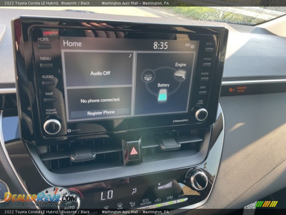 Controls of 2022 Toyota Corolla LE Hybrid Photo #5