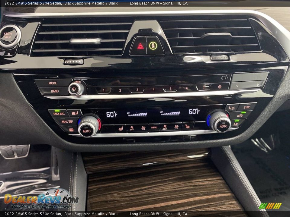 Controls of 2022 BMW 5 Series 530e Sedan Photo #21
