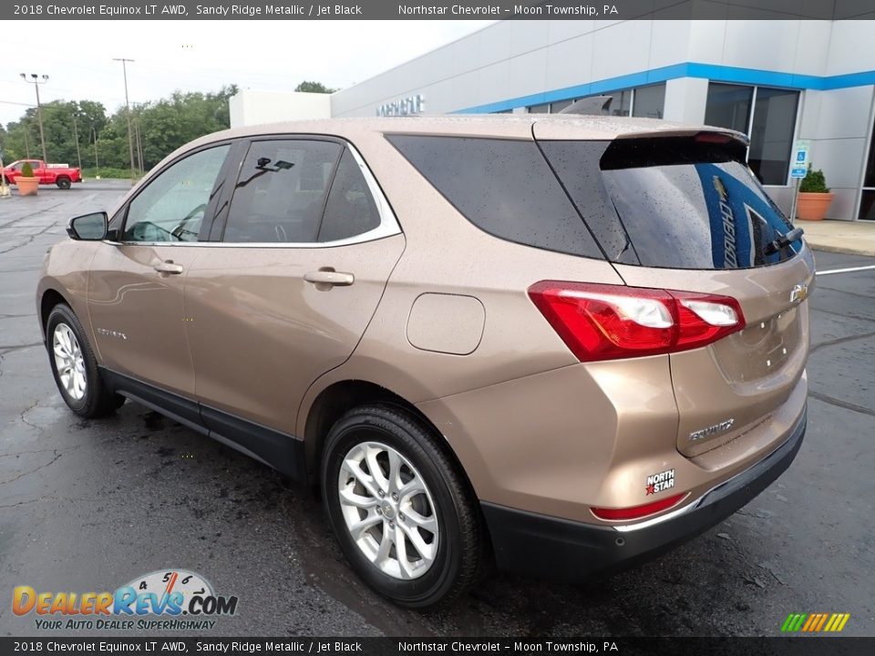 2018 Chevrolet Equinox LT AWD Sandy Ridge Metallic / Jet Black Photo #4
